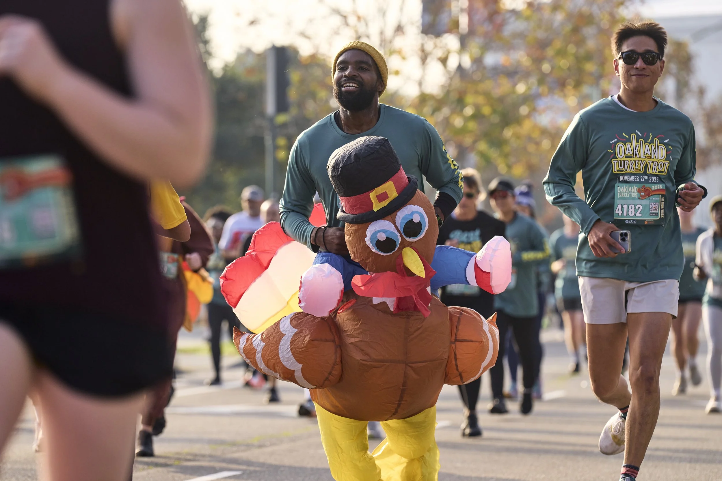 Oakland Turkey Trot | 5K Run & Walk | Best Thanksgiving Day Run, Oakland